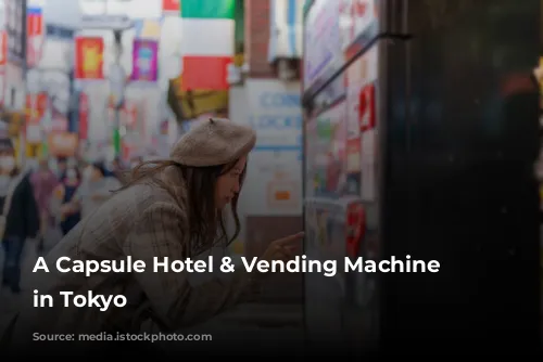 A Capsule Hotel & Vending Machine Adventure in Tokyo