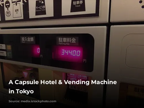 A Capsule Hotel & Vending Machine Adventure in Tokyo