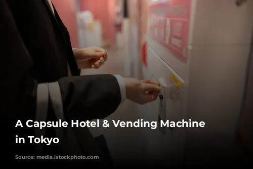 A Capsule Hotel & Vending Machine Adventure in Tokyo