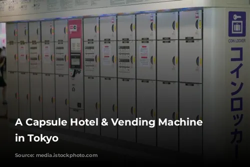 A Capsule Hotel & Vending Machine Adventure in Tokyo