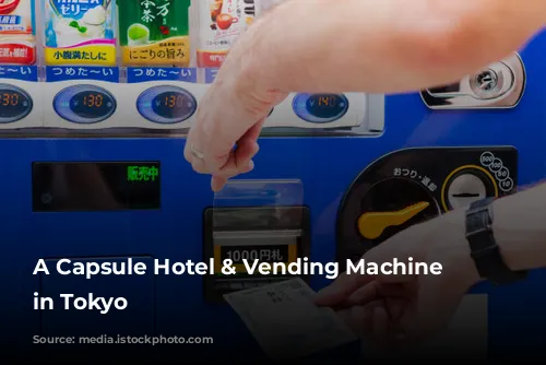 A Capsule Hotel & Vending Machine Adventure in Tokyo