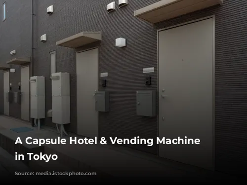 A Capsule Hotel & Vending Machine Adventure in Tokyo