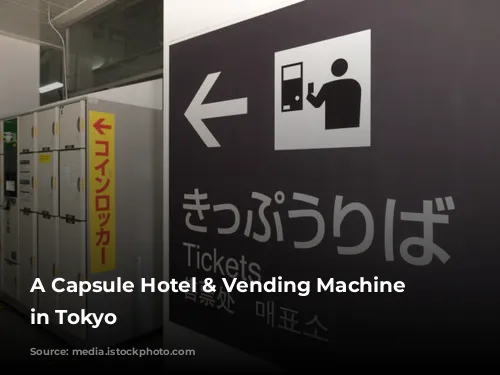 A Capsule Hotel & Vending Machine Adventure in Tokyo