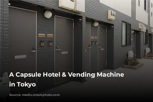 A Capsule Hotel & Vending Machine Adventure in Tokyo