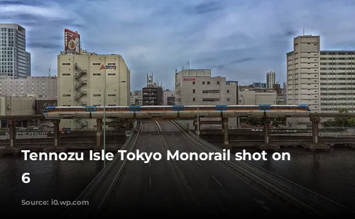 Tennozu Isle Tokyo Monorail shot on iPhone 6