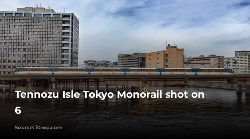 Tennozu Isle Tokyo Monorail shot on iPhone 6