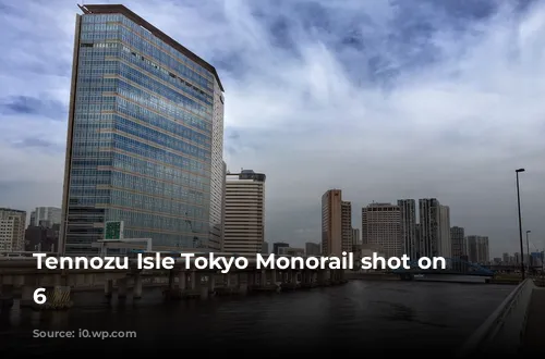 Tennozu Isle Tokyo Monorail shot on iPhone 6