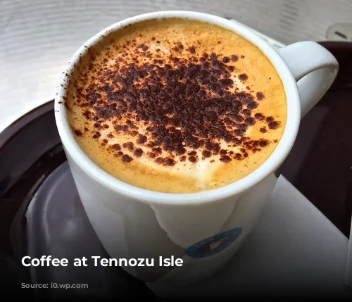 Coffee at Tennozu Isle