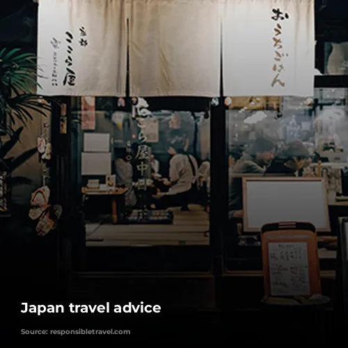 Japan travel advice