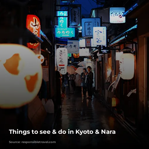 Things to see & do in Kyoto & Nara