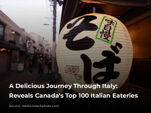 A Delicious Journey Through Italy: OpenTable Reveals Canada's Top 100 Italian Eateries