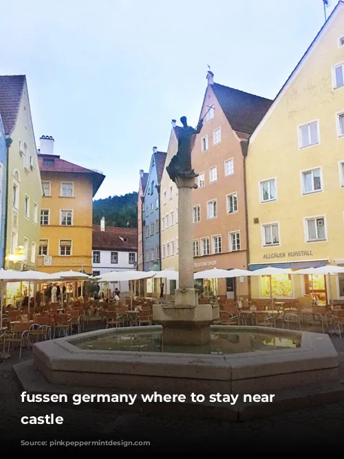 fussen germany where to stay near neuschwanstein castle