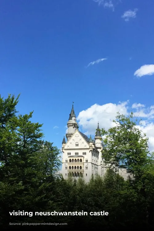 visiting neuschwanstein castle