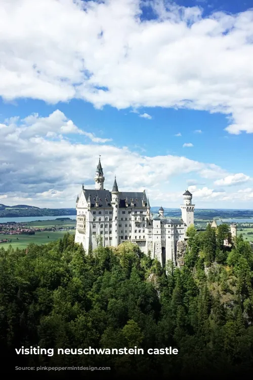 visiting neuschwanstein castle 