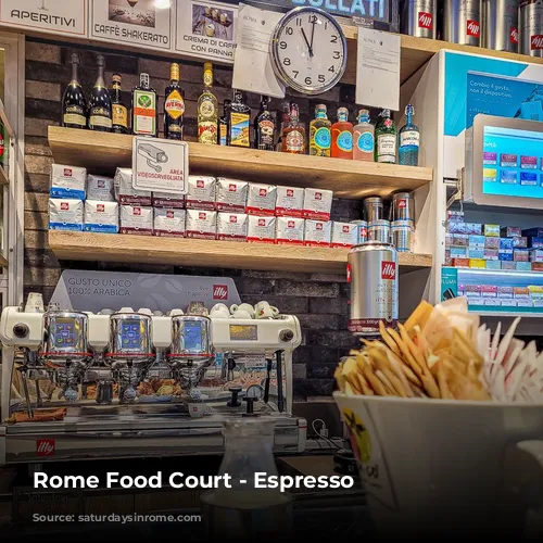 Rome Food Court - Espresso