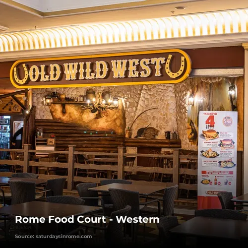 Rome Food Court - Western