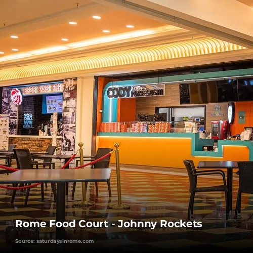 Rome Food Court - Johnny Rockets