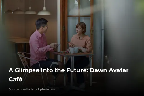 A Glimpse Into the Future: Dawn Avatar Robot Café