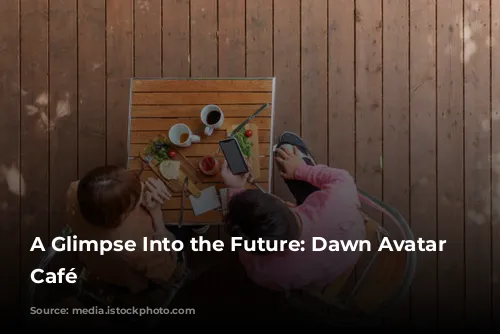 A Glimpse Into the Future: Dawn Avatar Robot Café