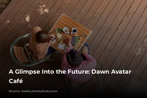 A Glimpse Into the Future: Dawn Avatar Robot Café