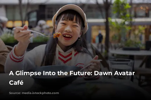 A Glimpse Into the Future: Dawn Avatar Robot Café