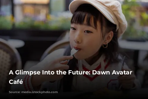 A Glimpse Into the Future: Dawn Avatar Robot Café