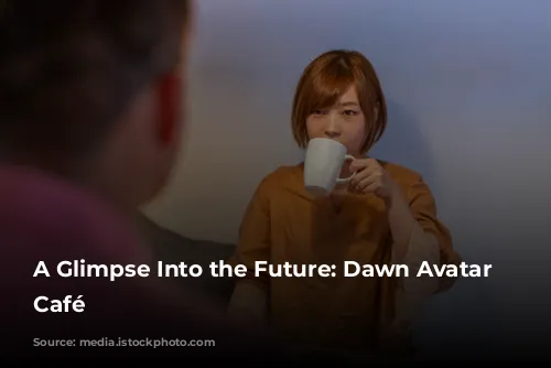 A Glimpse Into the Future: Dawn Avatar Robot Café