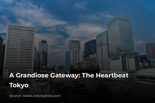 A Grandiose Gateway: The Heartbeat of Tokyo