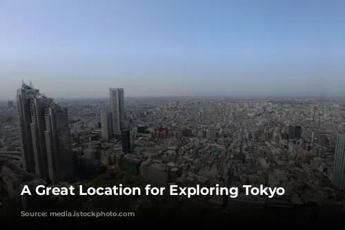 A Great Location for Exploring Tokyo