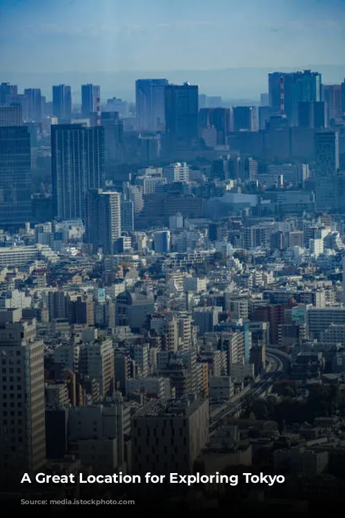 A Great Location for Exploring Tokyo