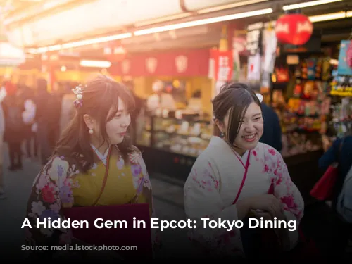 A Hidden Gem in Epcot: Tokyo Dining