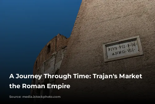 A Journey Through Time: Trajan's Market and the Roman Empire