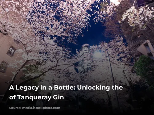 A Legacy in a Bottle: Unlocking the World of Tanqueray Gin