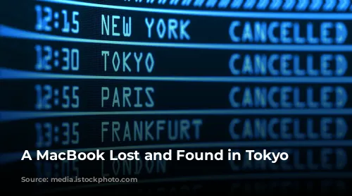 A MacBook Lost and Found in Tokyo