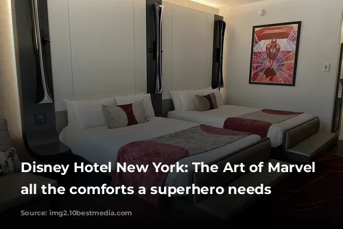 Disney Hotel New York: The Art of Marvel has all the comforts a superhero needs