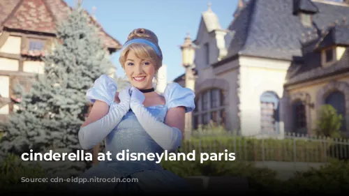 cinderella at disneyland paris