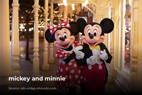 mickey and minnie