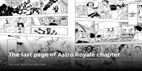 The last page of Astro Royale chapter 1