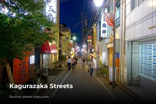 Kagurazaka Streets