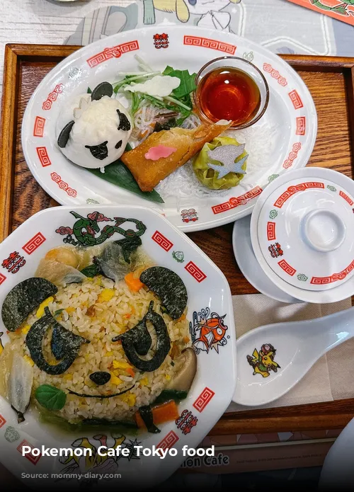 Pokemon Cafe Tokyo food