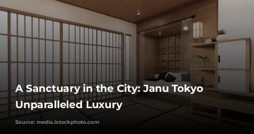 A Sanctuary in the City: Janu Tokyo Offers Unparalleled Luxury