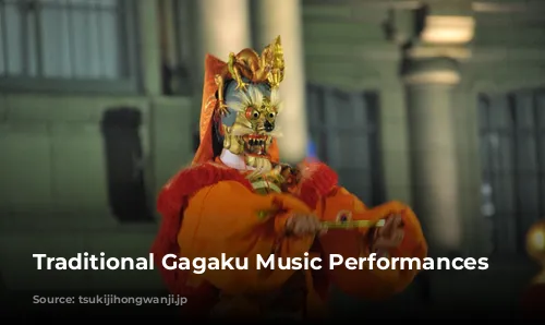 Traditional Gagaku Music Performances