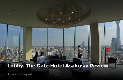 Lobby. The Gate Hotel Asakusa: Review