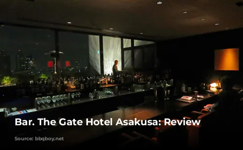 Bar. The Gate Hotel Asakusa: Review