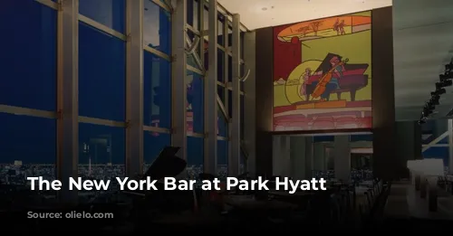 The New York Bar at Park Hyatt