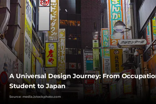 A Universal Design Journey: From Occupational Therapy Student to Japan