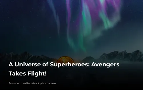 A Universe of Superheroes:  Avengers Campus Takes Flight!