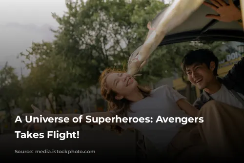 A Universe of Superheroes:  Avengers Campus Takes Flight!