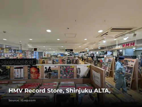 HMV Record Store, Shinjuku ALTA, Tokyo