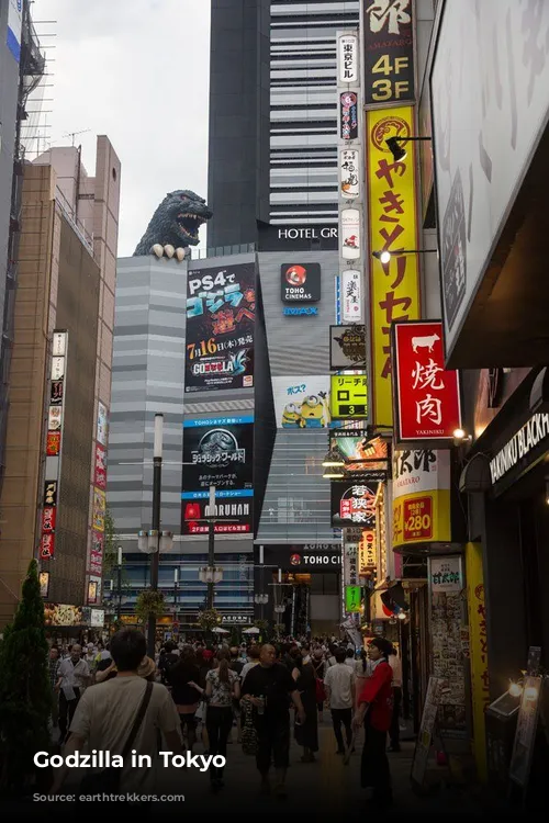 Godzilla in Tokyo